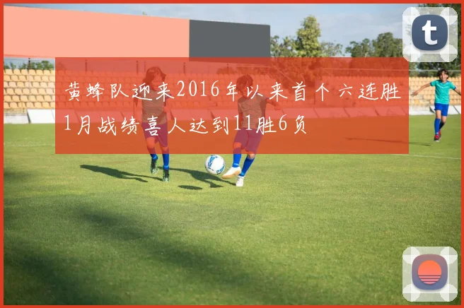 黄蜂队迎来2016年以来首个六连胜1月战绩喜人达到11胜6负